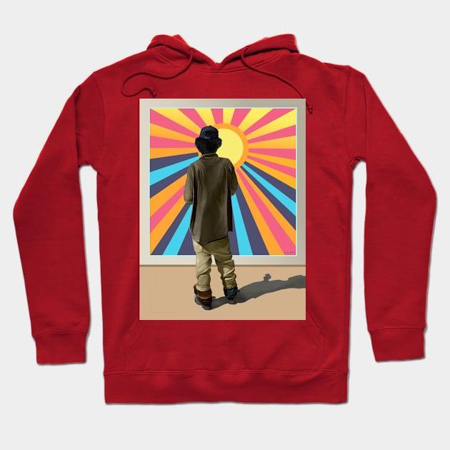 The Horizon_Variant Hoodie by UBiv Art Gallery